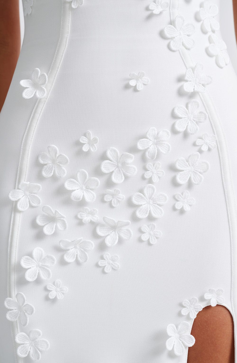 Sukienka Maxi Dalary - Podszewka w kolorze Kości słoniowej