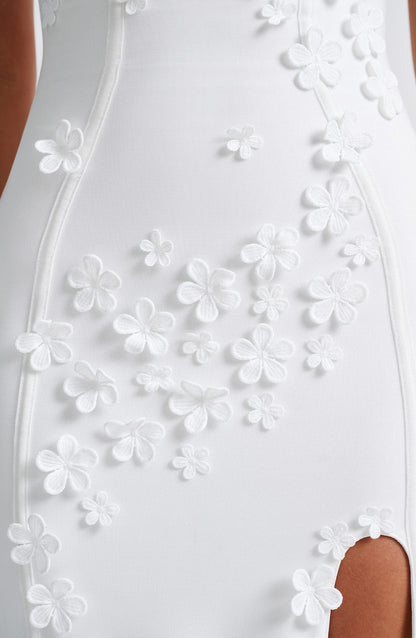 Sukienka Maxi Dalary - Podszewka w kolorze Kości słoniowej