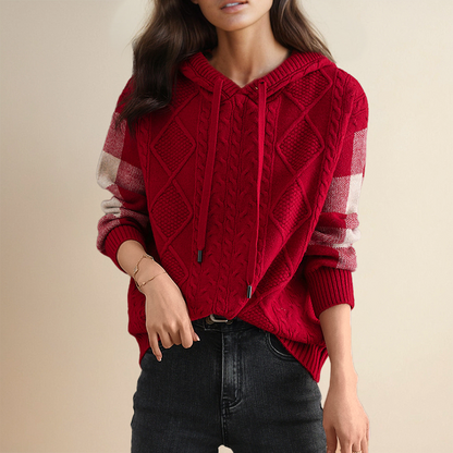 Margaux | Sudadera con Capucha Texturizada