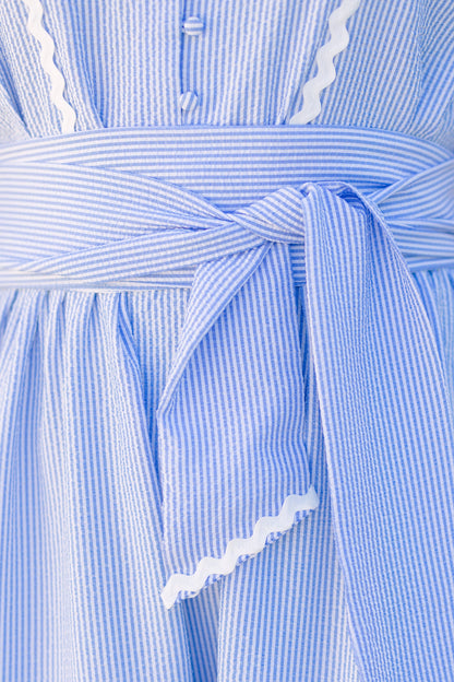 Vestido Delicado por Diseño, Azul