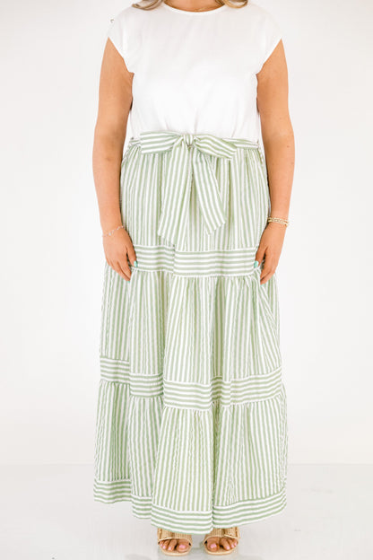 Vestido Haciéndolo a Mi Manera, Verde