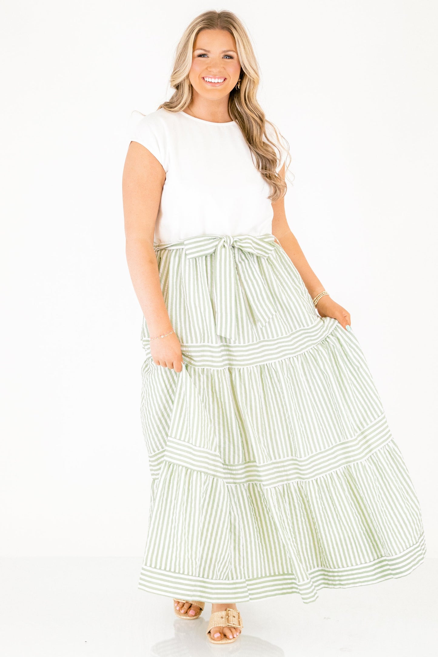 Vestido Haciéndolo a Mi Manera, Verde