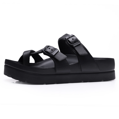 Katia | Sandały z delikatnym połyskiem