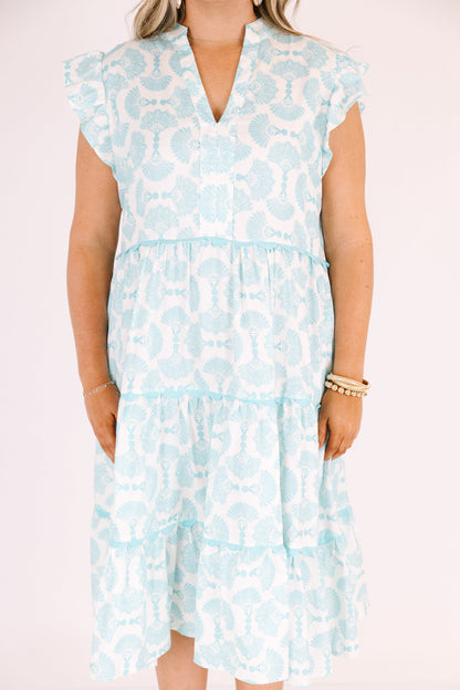 Vestido Sueños De Nosotros, Turquesa