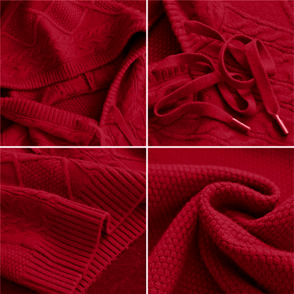 Margaux | Sudadera con Capucha Texturizada