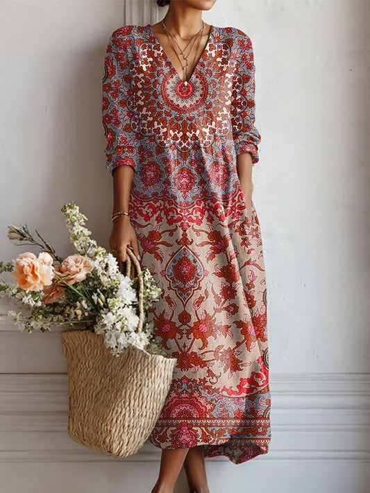 Philomène | Vestido Impreso Medallón