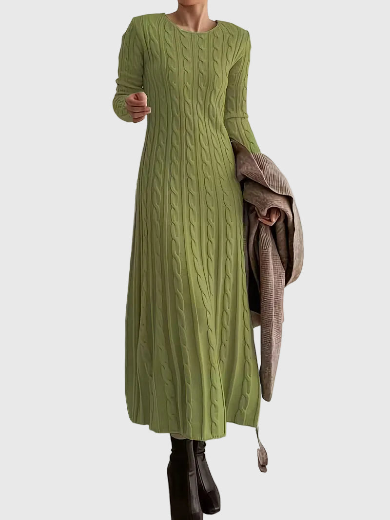 Adèle | Vestido Maxi de Punto Torcido
