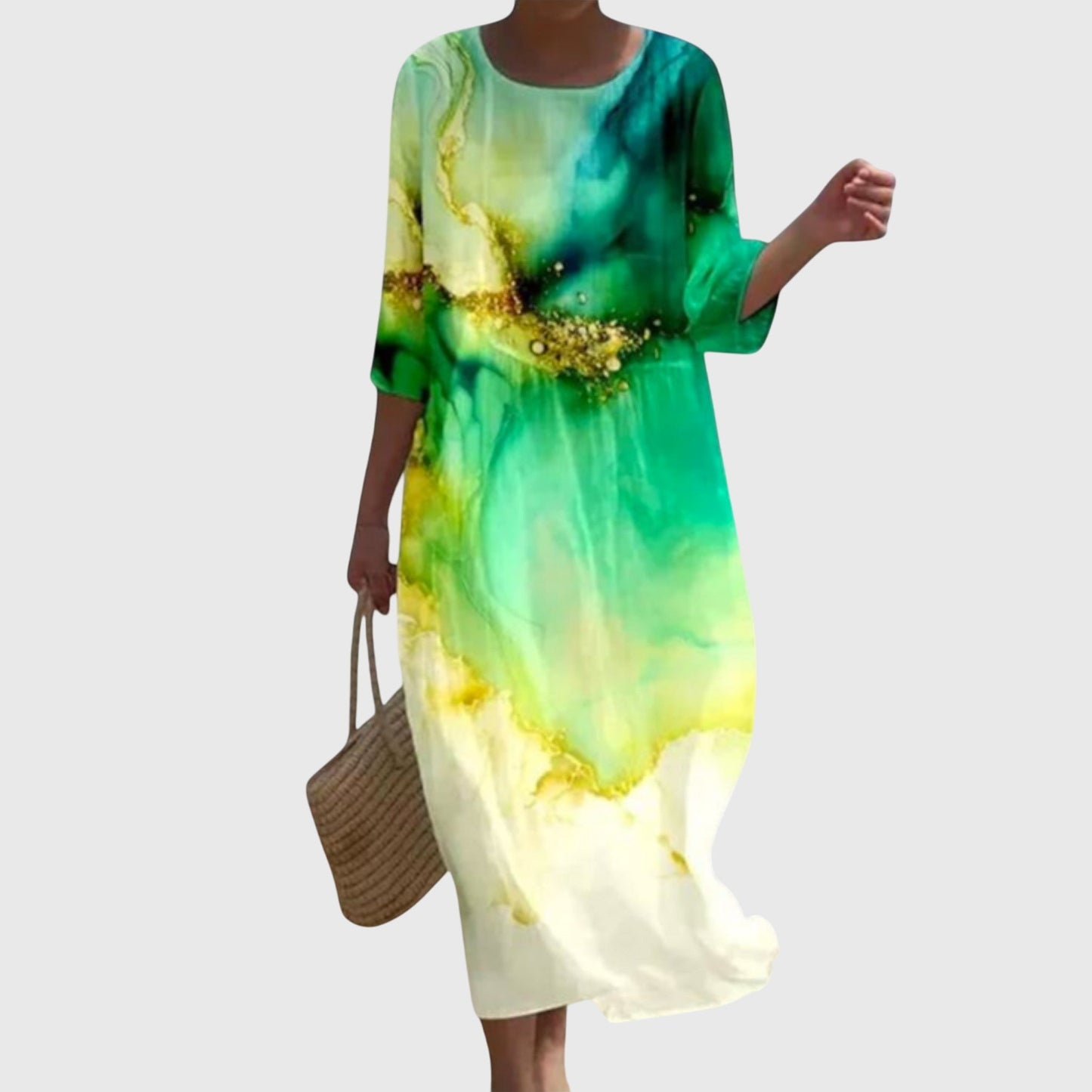 Rosalie | Vestido Maxi Floral Suavidad