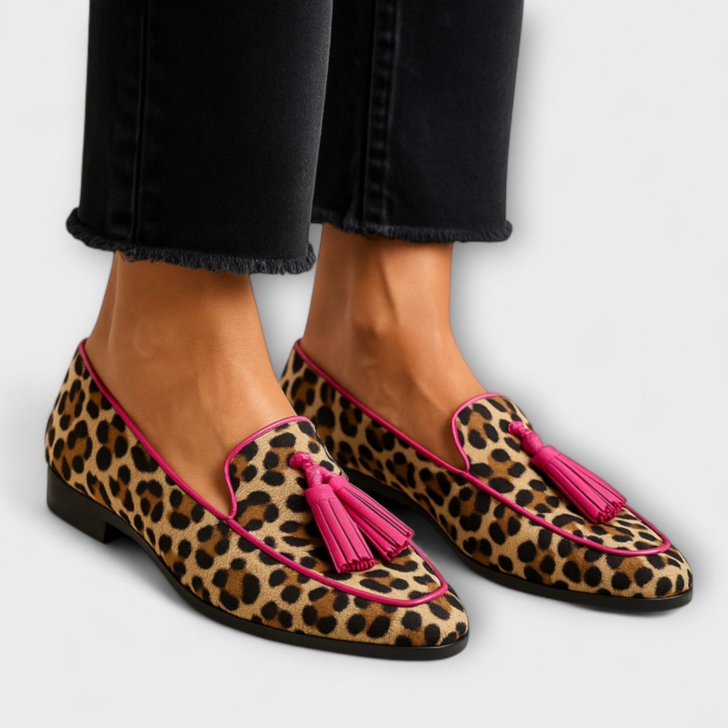 Léonie | Mocasines Leopardo