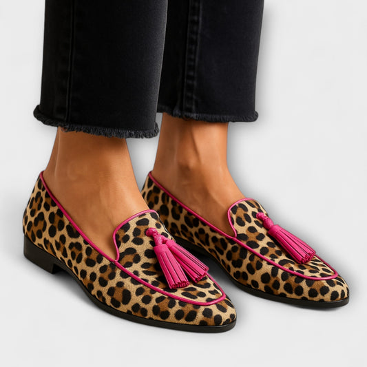 Léonie | Mocasines Leopardo
