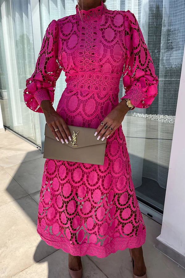 Noor™ - Vestido Romántico con Detalles Refinados