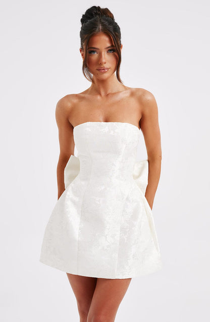 Sukienka Mini Elenora - kość słoniowa