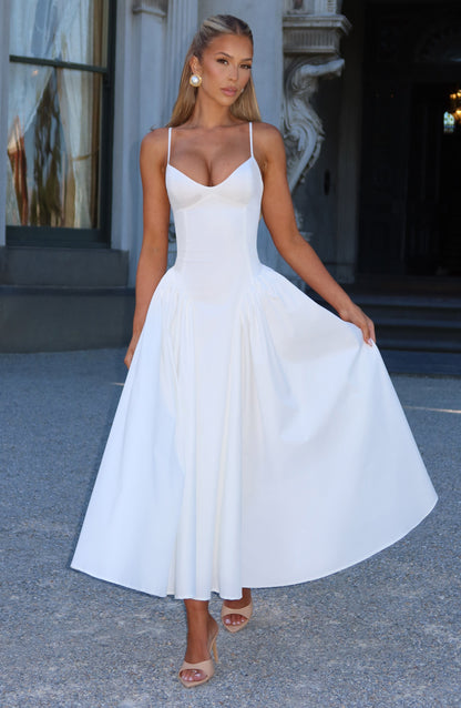 Wizytowa Sukienka Średnia Emerson - Kość słoniowa