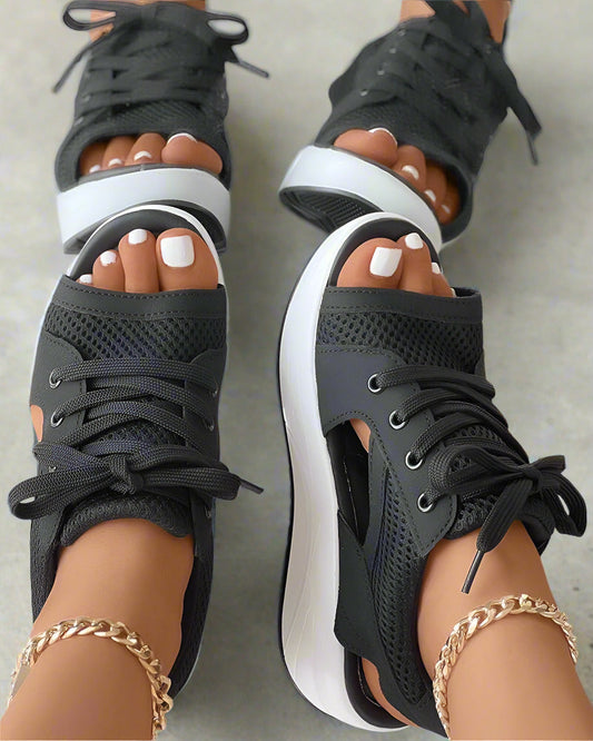 Norma | Komfortowe sandały z efektem podparcia i antypoślizgową podeszwą