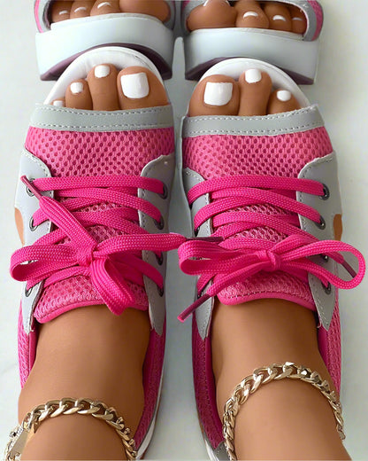 Norma | Komfortowe sandały z efektem podparcia i antypoślizgową podeszwą