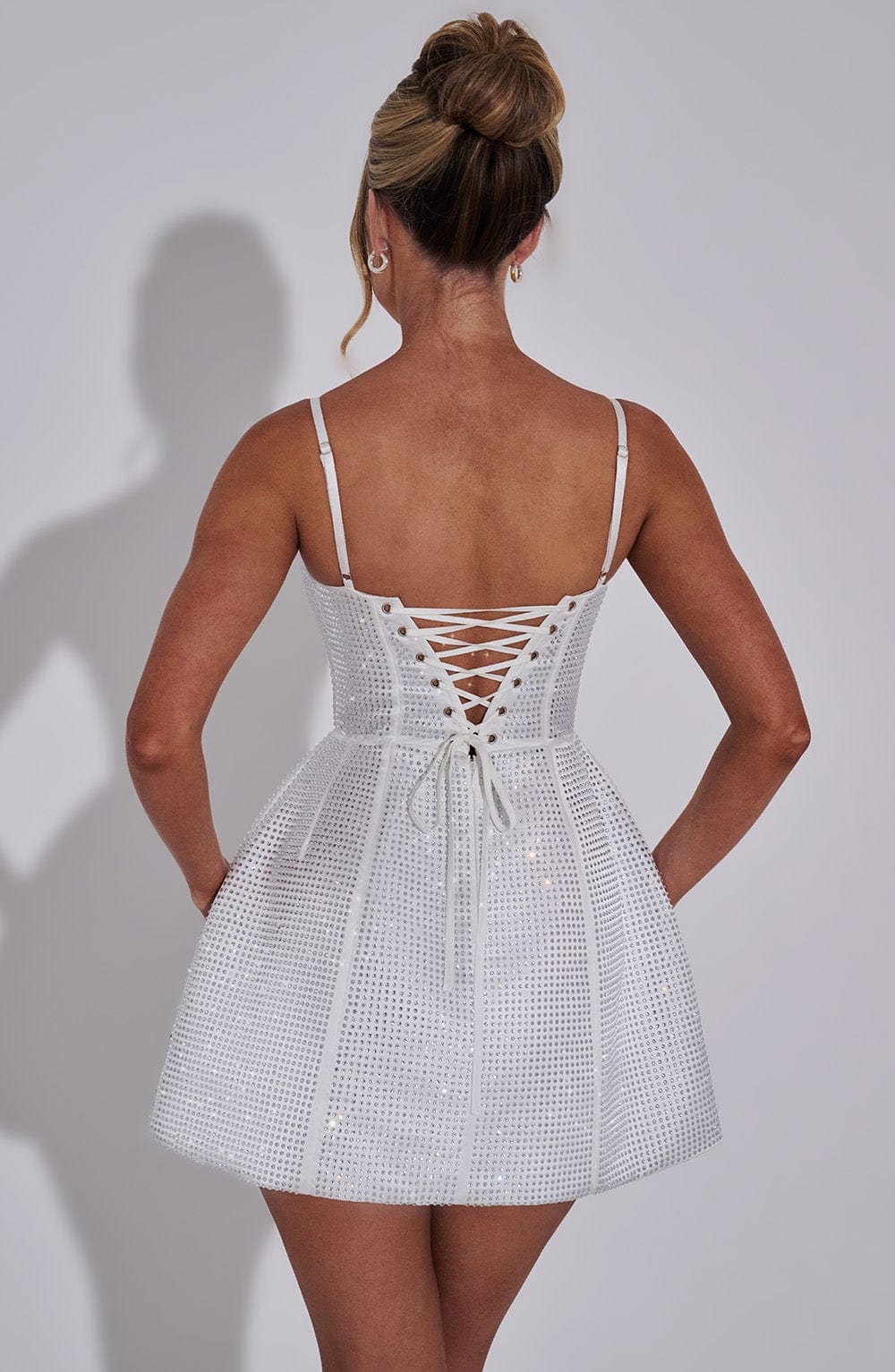 Mini Sukienka Emma - Marmurkowa