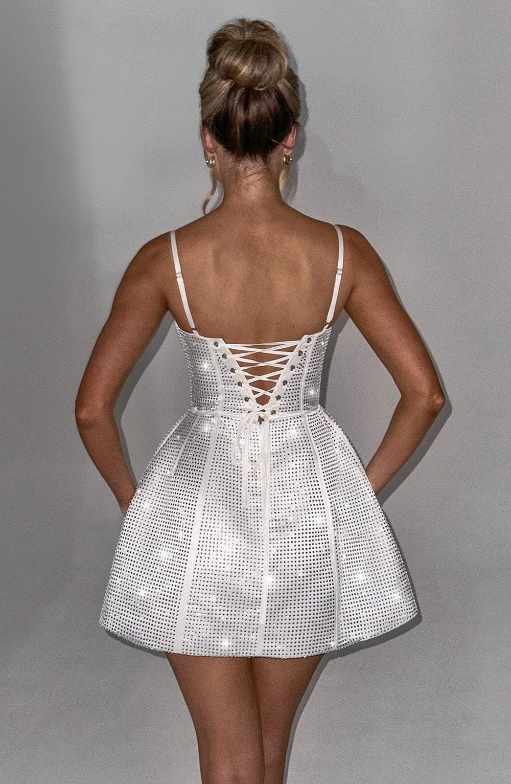 Mini Sukienka Emma - Marmurkowa