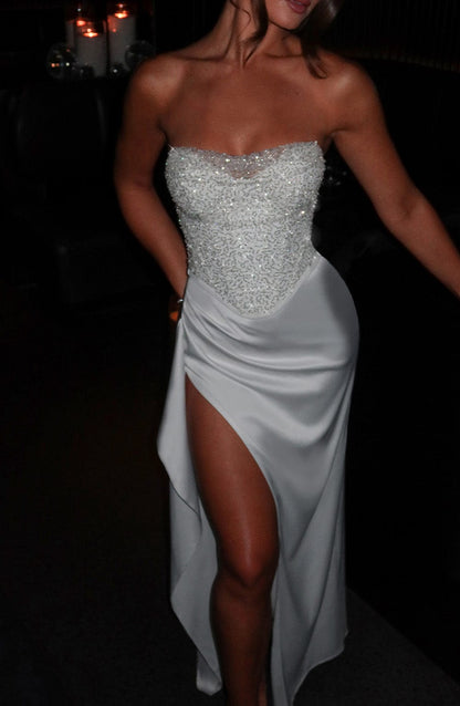 Maxi sukienka Emrielle - Kość słoniowa