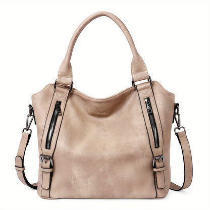 Laurine | Bolso Tote Elegante Multi-Cremalleras
