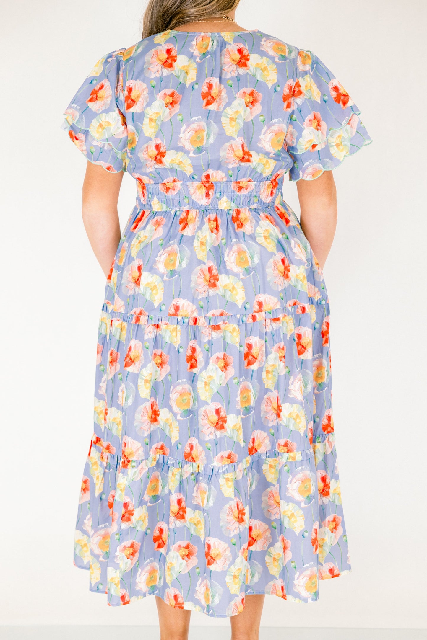 Vestido Libre para Ser, Floral Polvoriento