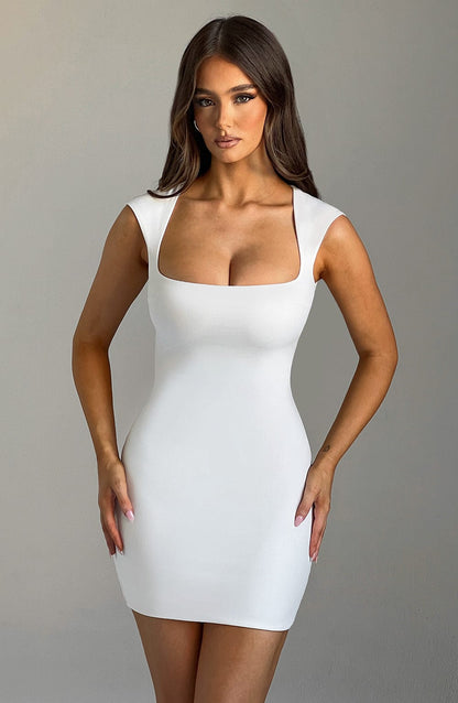 Sukienka Mini Frida - Perłowa