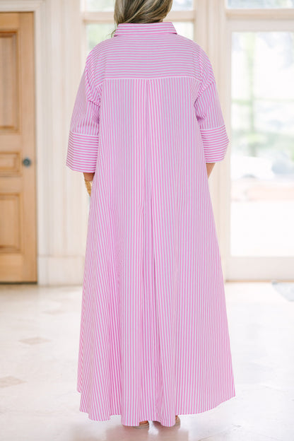 Vestido Get A Move On, Rosa Brillante
