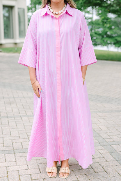 Vestido Get A Move On, Rosa Claro