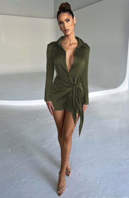 Sukienka Mini Gianna - Khaki