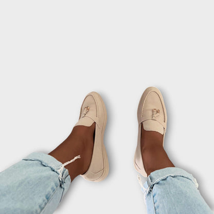 Livia | Mocasines Suede Minimal Chic