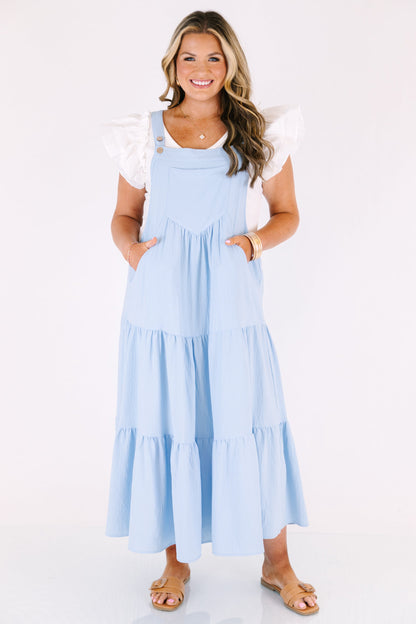 Vestido Got To Dance, Azul Bebé