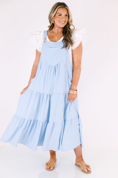 Vestido Got To Dance, Azul Bebé