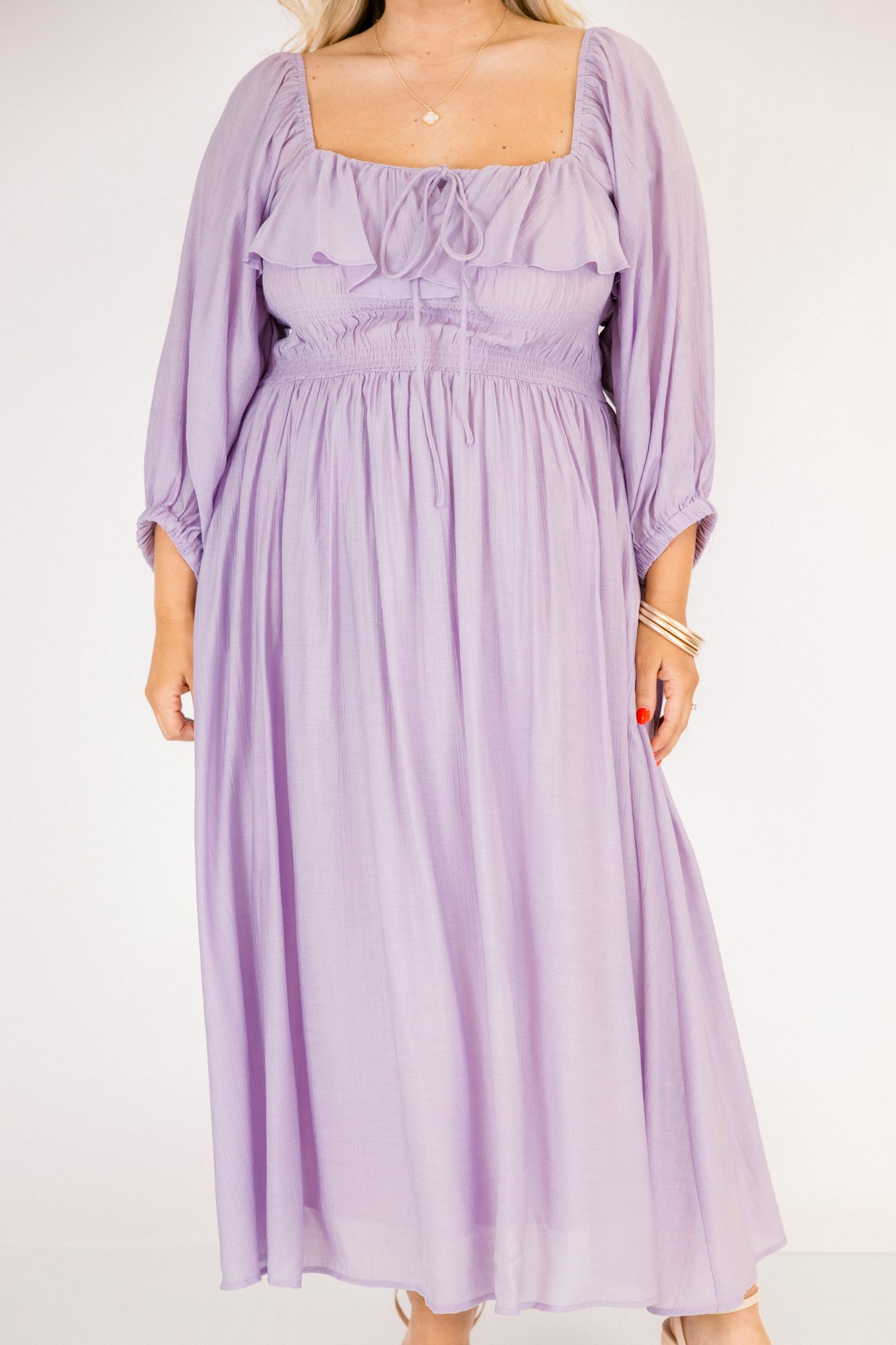 Vestido Lleno de Gracia, Lila