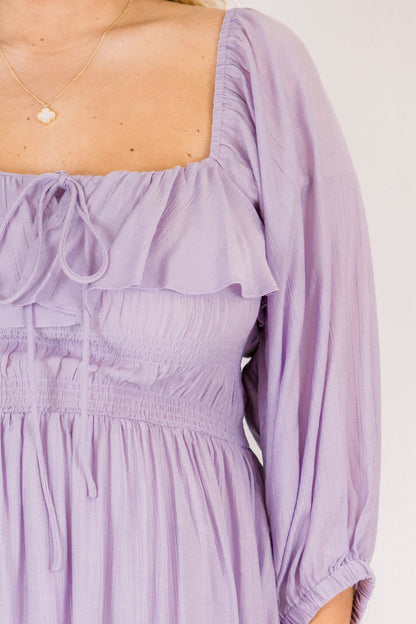 Vestido Lleno de Gracia, Lila