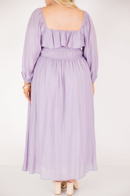 Vestido Lleno de Gracia, Lila