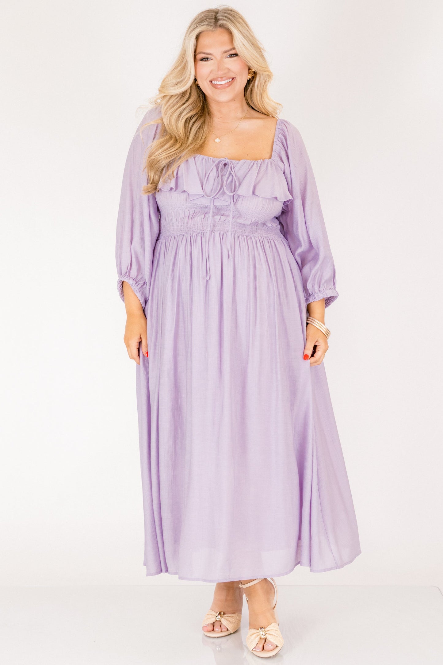 Vestido Lleno de Gracia, Lila