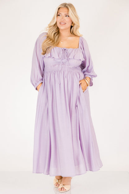 Vestido Lleno de Gracia, Lila