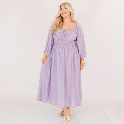 Vestido Lleno de Gracia, Lila