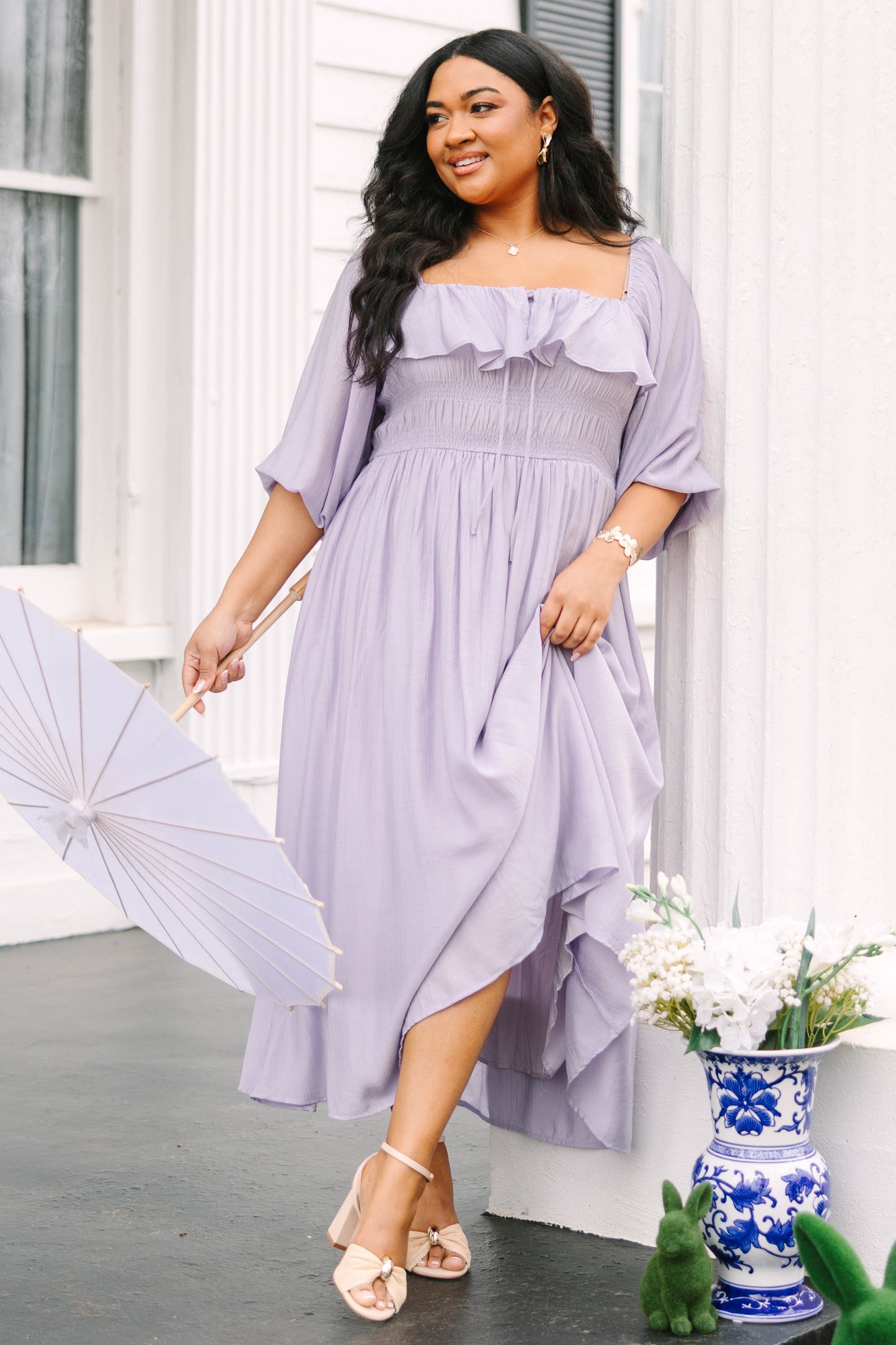 Vestido Lleno de Gracia, Lila