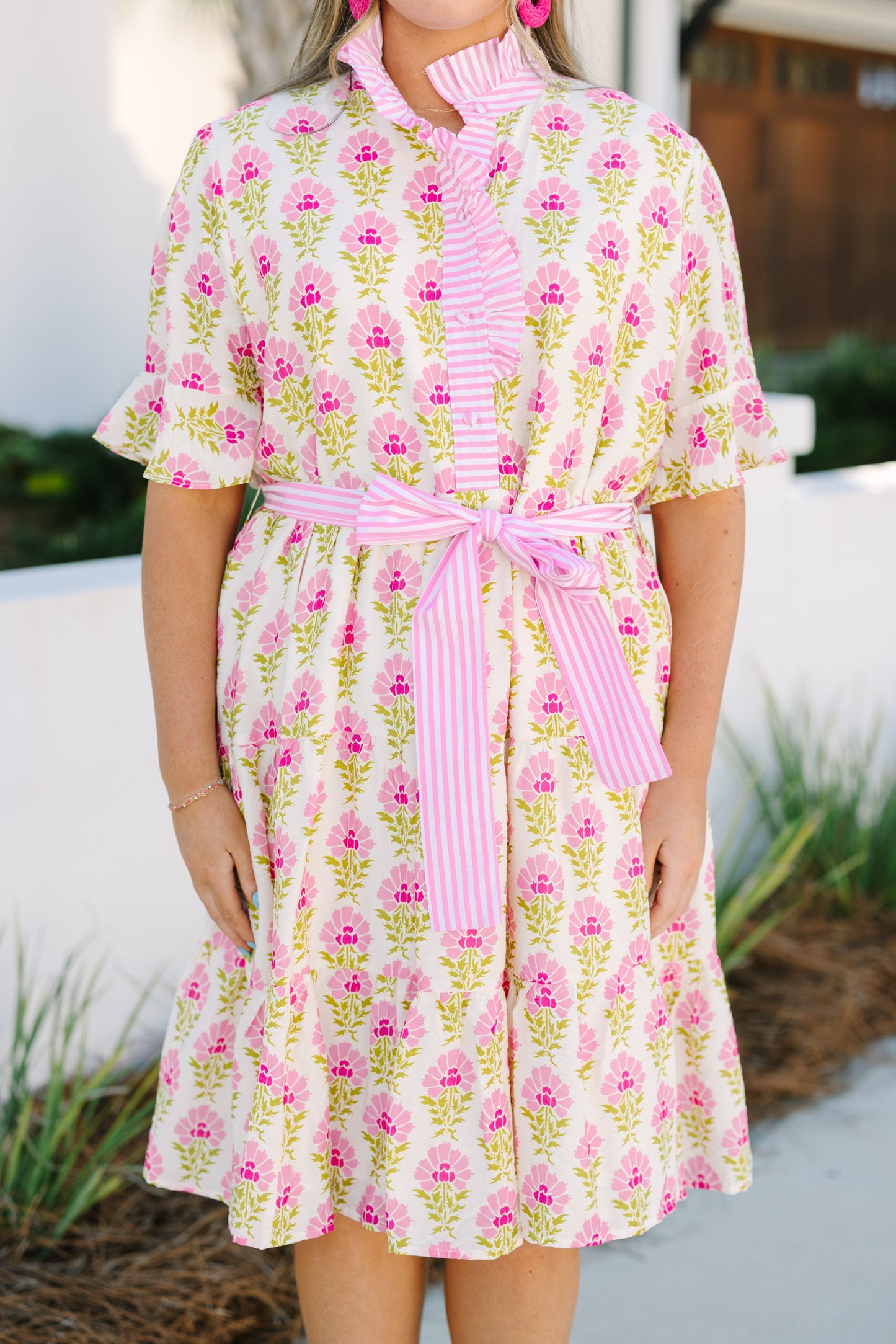 Vestido Verdades a Medias, Rosa