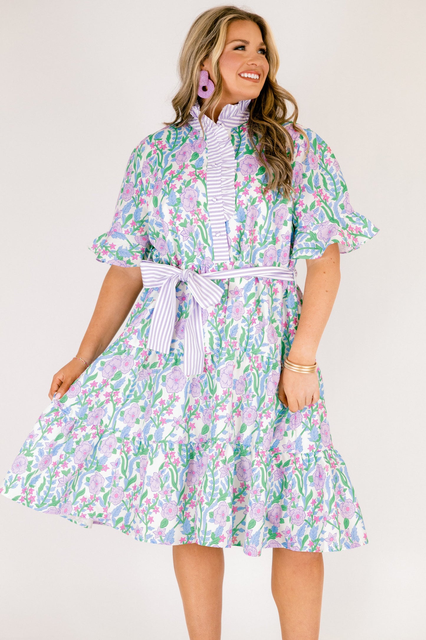 Vestido Verdades a Medias, Púrpura