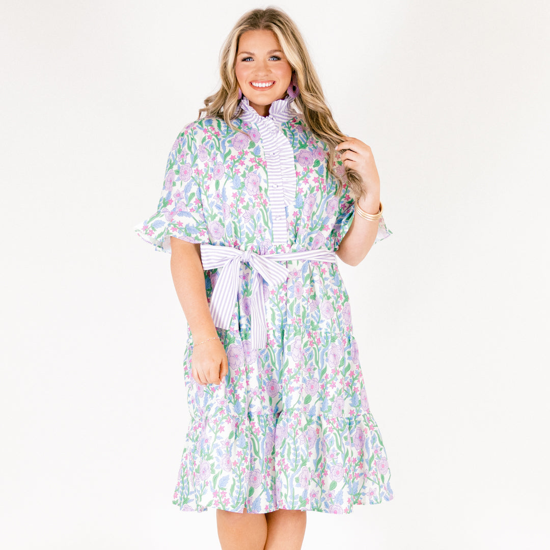 Vestido Verdades a Medias, Púrpura