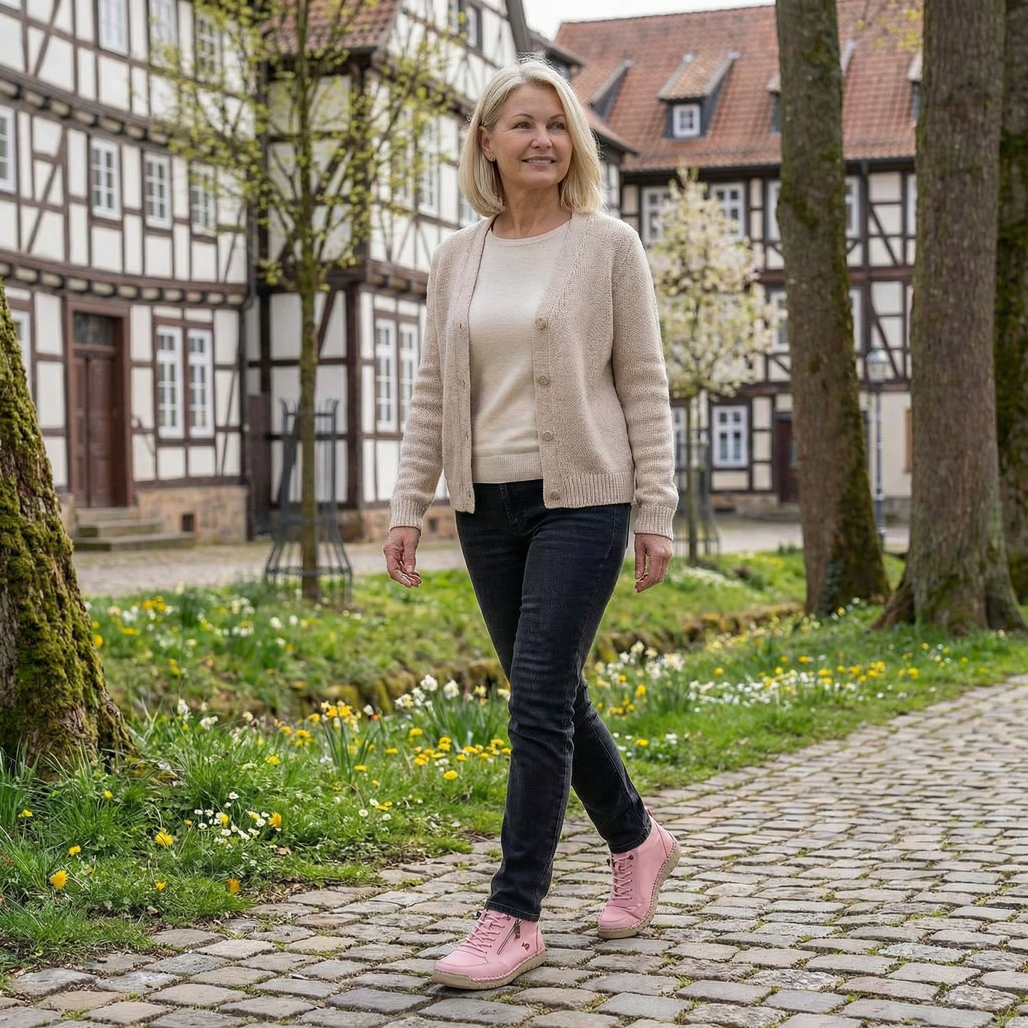 Margaux | Zapatos Ortopédicos con Cremallera