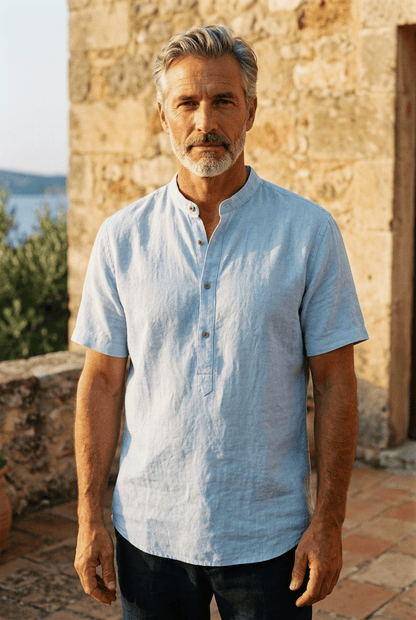 Camisa de lino Provence