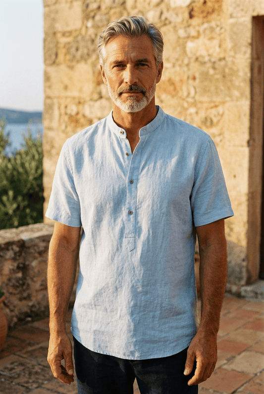 Camisa de lino Provence