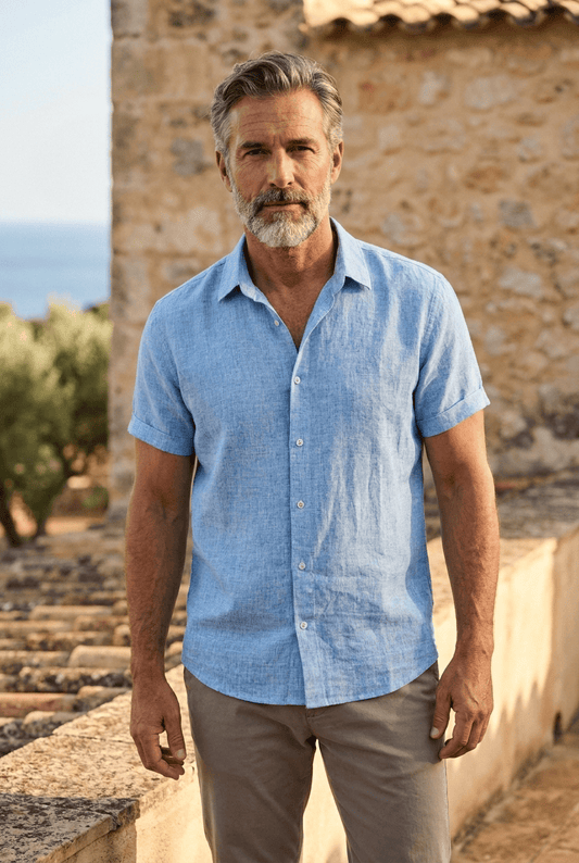Camisa de lino
