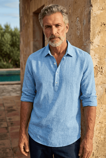 Camisa con cuello Spring