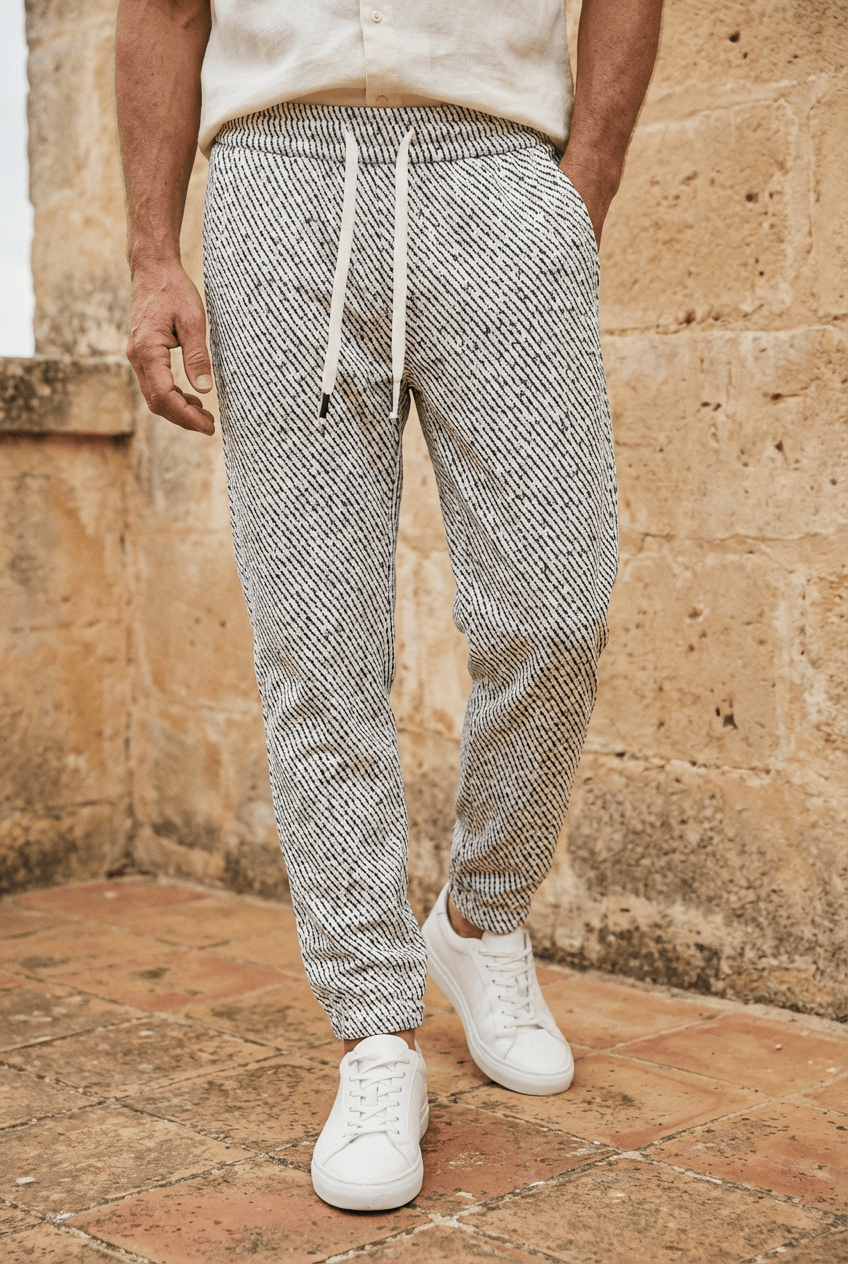 Pantalón jogger ajustado
