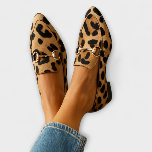 Azélie | Mocasines Leopardo