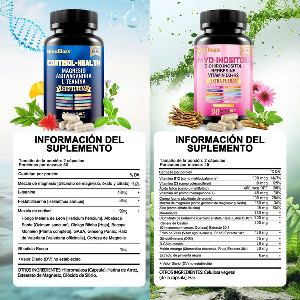Equilibrio Cortisol Pack Doble
