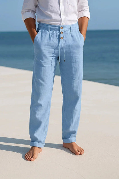 Pantalones de lino Porto